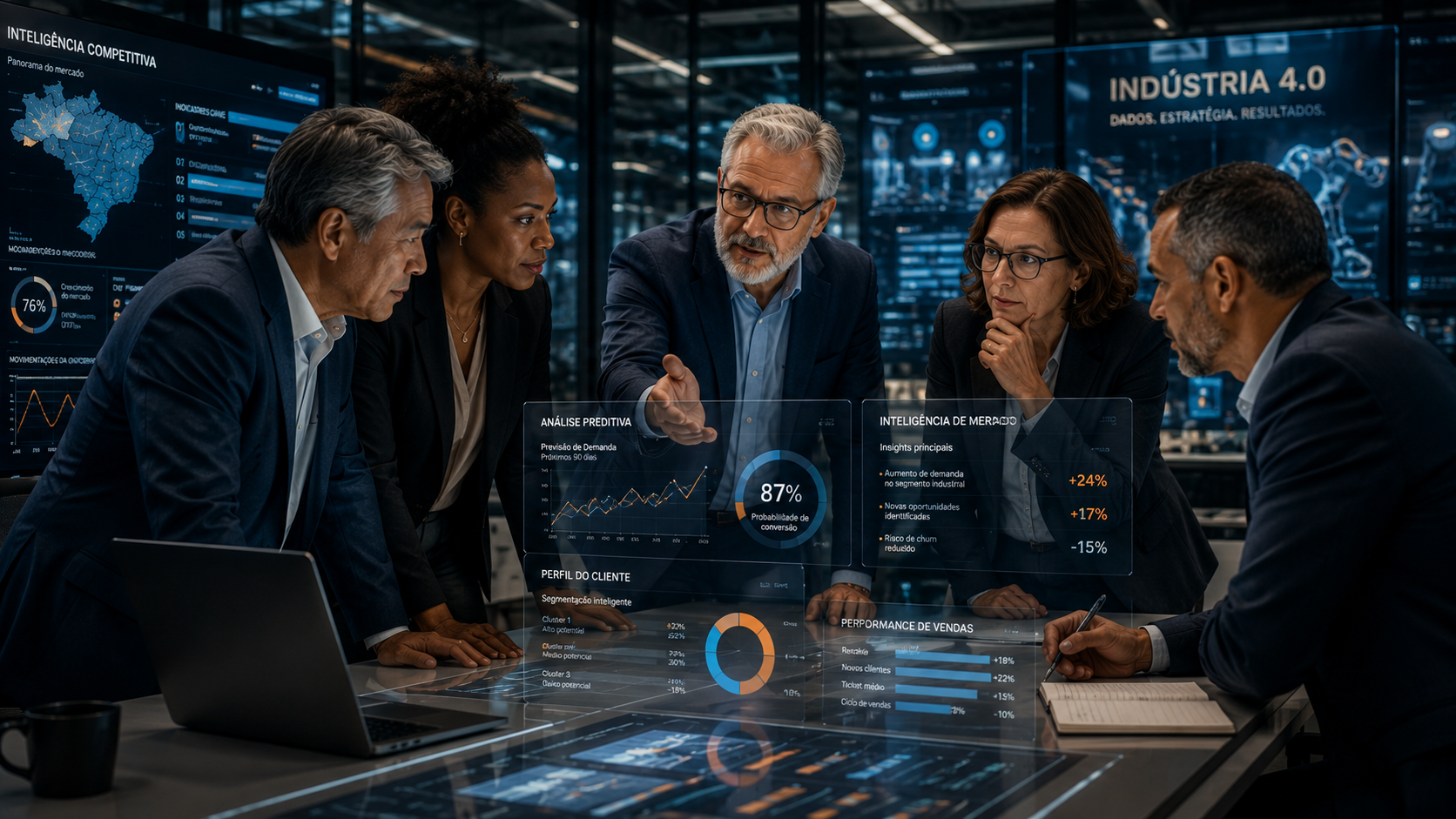 IA para inteligência competitiva: estratégias de vendas mais assertivas