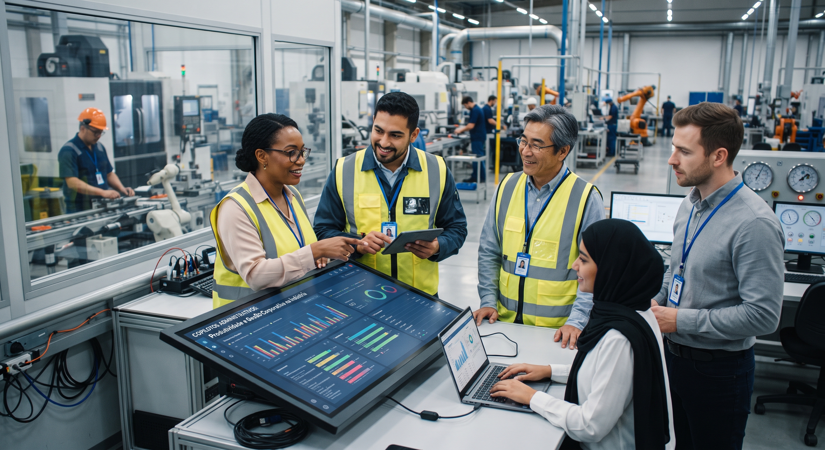 Copilotos administrativos: IA para produtividade e gestão corporativa
